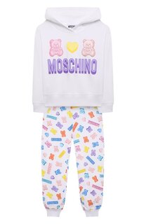 Комплект из худи и брюк Moschino