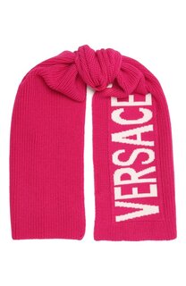 Шерстяной шарф Versace