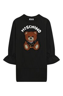 Хлопковое платье Moschino