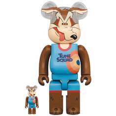 Фигура Bearbrick Medicom Toy Space Jam 2 Wile E. Coyote 400% and 100%