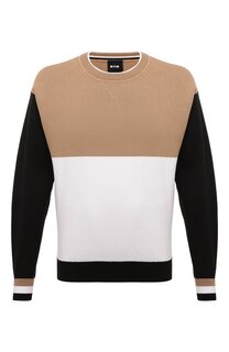 Хлопковый джемпер BOSS