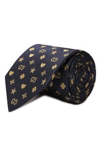 Шелковый галстук Gucci