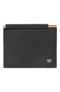 Кожаный зажим для денег Tom Ford