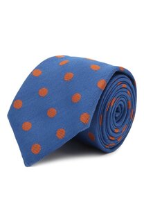 Галстук из шелка и шерсти Eton