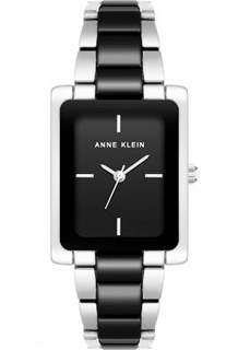 fashion наручные женские часы Anne Klein 3999BKSV. Коллекция Metals