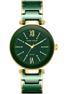 fashion наручные женские часы Anne Klein 3844GNGB. Коллекция Plastic