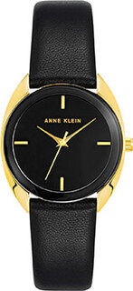 fashion наручные женские часы Anne Klein 4030BKBK. Коллекция Leather