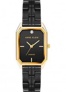 fashion наручные женские часы Anne Klein 4034GPBK. Коллекция Diamond