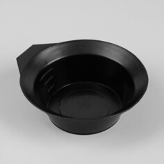 Чаша для окрашивания, d = 12 см, цвет черный Onlitop