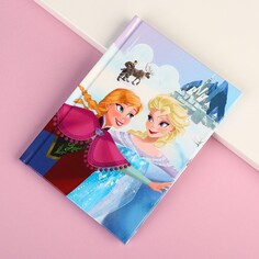 Блокнот а6, 40 листов в твердой обложке, холодное сердце Disney