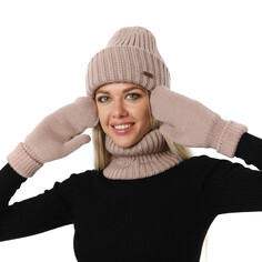 Шапка варежки комплект Flioraj