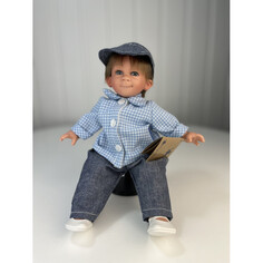 Куклы и одежда для кукол Lamagik S.L. Кукла Джестито мальчик в голубой рубашке 28 см