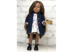 Куклы и одежда для кукол Lamagik S.L. Кукла Нина длинные темные волосы 42 см