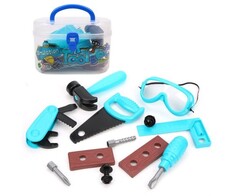 Ролевые игры Наша Игрушка Набор инструментов в чемоданчике (13 предметов)