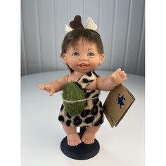 Куклы и одежда для кукол Lamagik S.L. Кукла Гном-троглодит в леопардовом смеется 18 см
