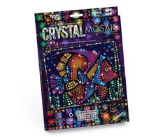 Картины своими руками Danko Toys Набор креативного творчества Crystal Mosaic Рыбка