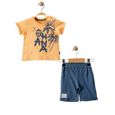 Комплекты детской одежды Mini World Комплект для мальчика (футболка и шорты) MW16639