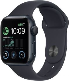 Умные часы Apple Watch SE 2022 A2723 44мм Midnight (MNK03ZP/A)