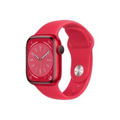 Умные часы Apple Watch Series 8 41mm Sport M/L (MNUH3LL/A) Red