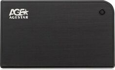 Внешний корпус для HDD/SSD AgeStar 3UB2A14 BLACK 2.5" черный