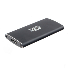 Внешний корпус AgeStar 3UBMS2 (BLACK) mSATA черный