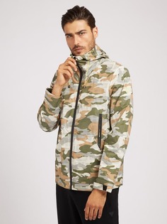 Ветровка Камуфляжный Принт Guess