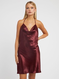 Атласное Платье. Guess