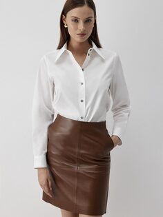 Хлопковая рубашка с перламутровыми пуговицами Charuel