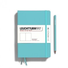 Блокнот Leuchtturm Rising Colours, 125 листов, без линовки, аквамарин, А5