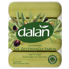 Мыло кусковое мыло DALAN Traditional Оливковое масло 4шт 70г