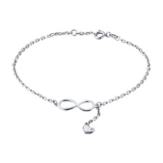 Браслет из серебра э0612бр04201587_white ЭПЛ Даймонд