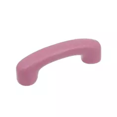 Ручка-скоба Porcellana ЦАМ 64 мм цвет розовый Palladium