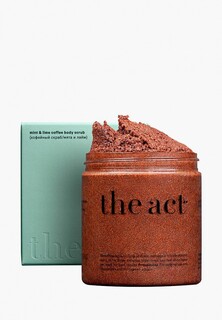 Скраб для тела The Act Кофе/лайм, 300 мл