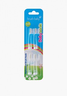 Комплект насадок для зубной щетки Brush-Baby 4 шт.