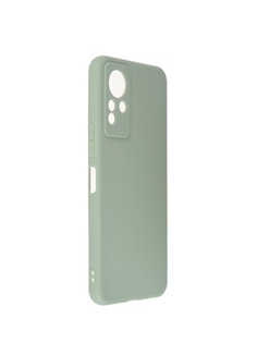 Чехол DF для Infinix Note 12 Silicone Light Green inCase-12