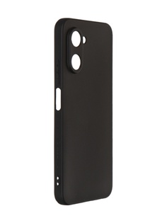 Чехол DF для Realme C33 Silicone Black rmCase-24