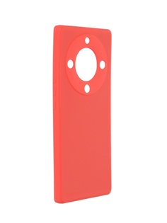 Накладка Zibelino для Honor X9a 5G Soft Matte с микрофиброй Red ZSMF-HON-X9A-RED