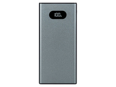 Внешний аккумулятор TFN Power Bank Blaze LCD 10000mAh Grey TFN-PB-267-GR