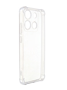 Чехол iBox для Infinix Smart 7 Plus Crystal с усиленными углами Silicone Transparent УТ000036136