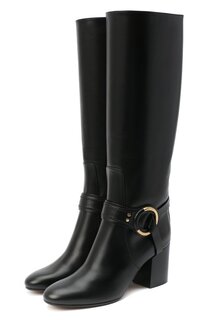 Кожаные сапоги Demi Chloé Chloe