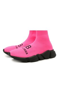Текстильные кроссовки Speed Balenciaga