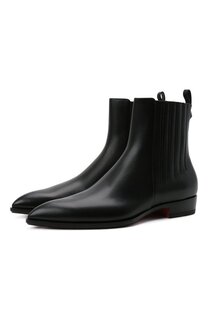 Кожаные ботинки Santoni