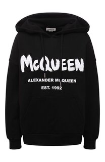 Хлопковое худи Alexander McQueen