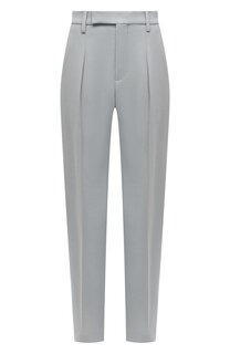 Брюки из вискозы и шерсти Brunello Cucinelli