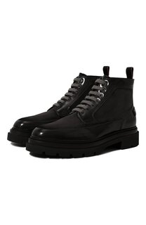 Кожаные ботинки Santoni