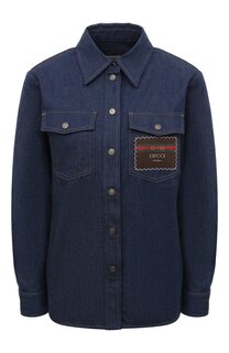 Джинсовая рубашка Gucci