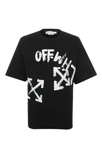 Хлопковая футболка Off-White