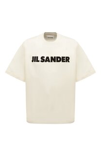 Хлопковая футболка Jil Sander