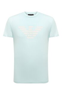 Хлопковая футболка Emporio Armani