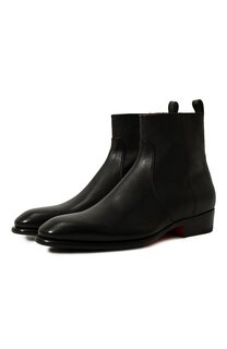 Кожаные сапоги Santoni